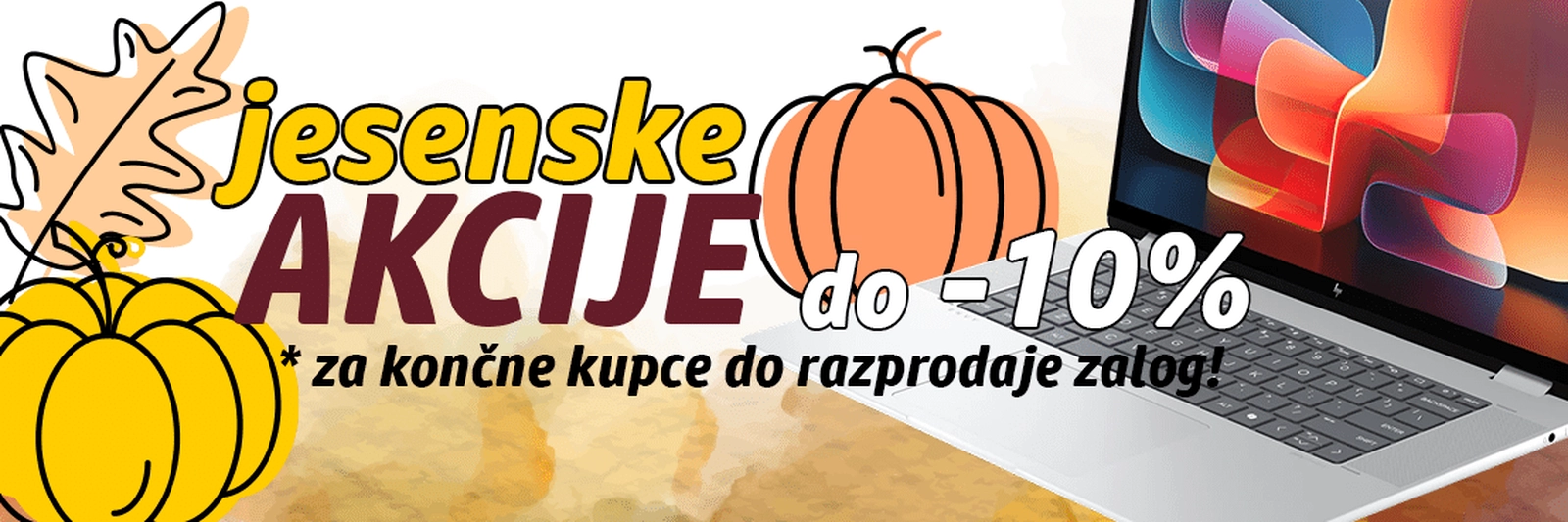 Jesenska odprodaja zalog v Second Option trgovini