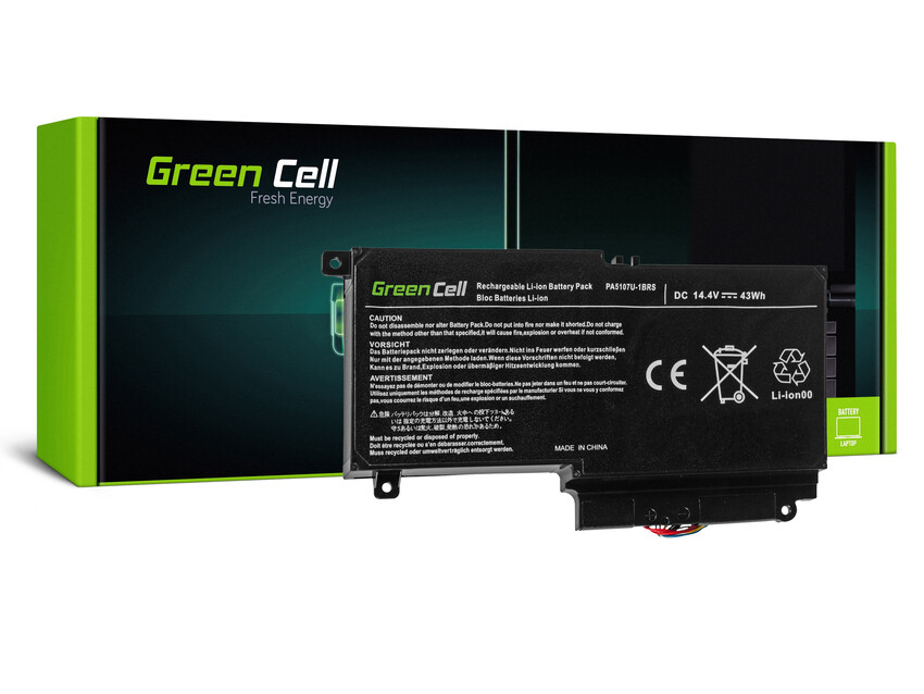 Green Cell baterija PA5107U-1BRS za Toshiba Satellite L50-A L50-A-19N L50-A-1EK L50-A-1F8 L50D-A P50-A L50t-A S50-A (TS51)
