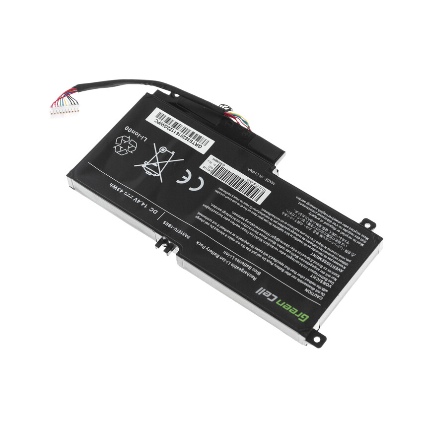 Green Cell baterija PA5107U-1BRS za Toshiba Satellite L50-A L50-A-19N L50-A-1EK L50-A-1F8 L50D-A P50-A L50t-A S50-A (TS51)